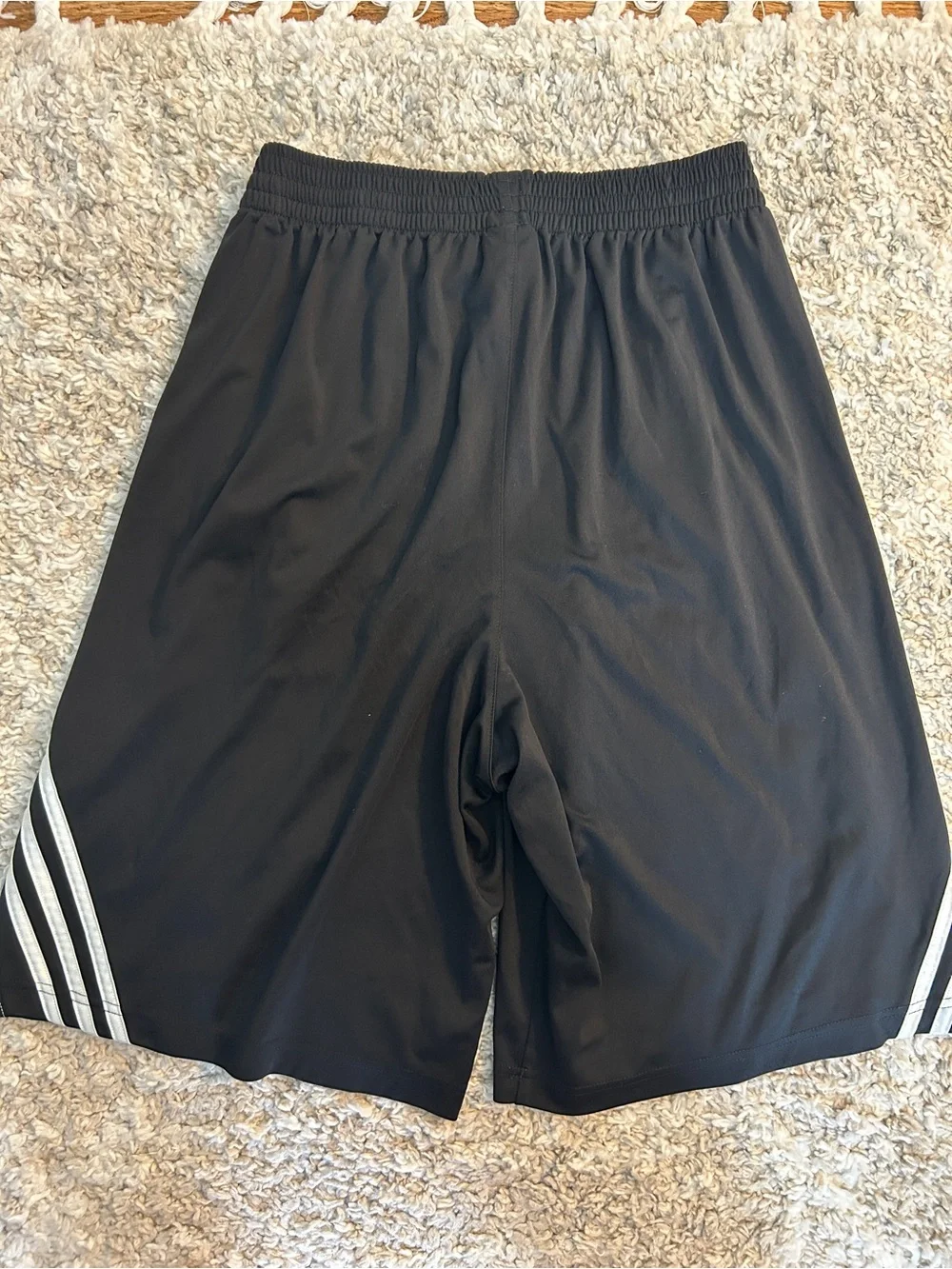 Adidas Athletic Shorts with White Trim (3 Pair Bundle)